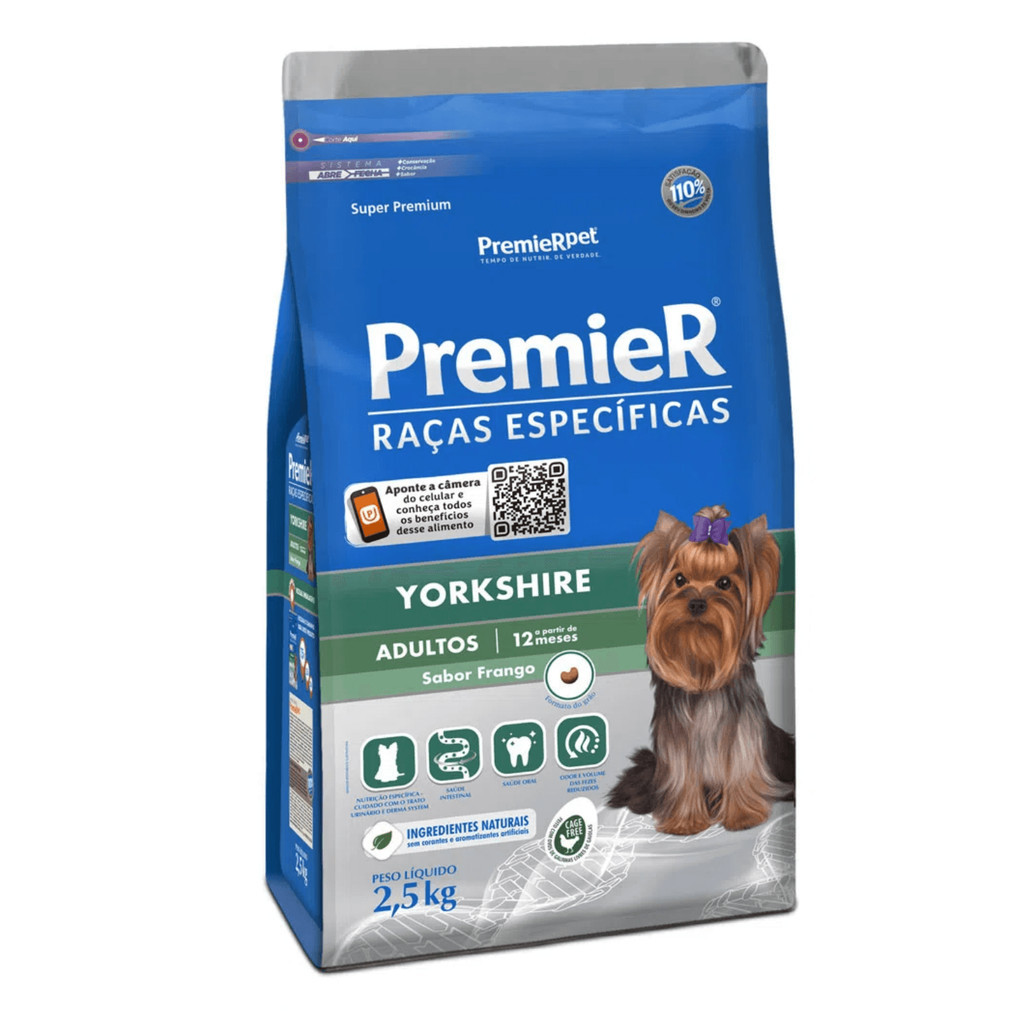 Premier Racas Yorkshire Adulto 2,5Kg