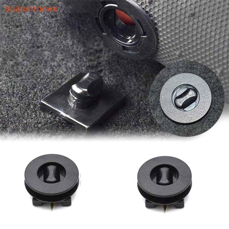 [baipestonwe] 2 Peças Pontos De Montagem Universais Para Piso De Carro , Clipes Tapetes , Braçadeiras De Fixação , Bla ,