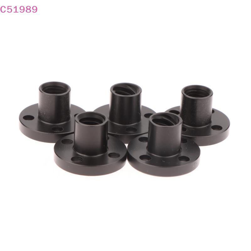 [kaan] 2 Unidades De Impressora 3D Eixo Z T8 Porcas De Parafuso De Motor Trapezoidal POM Porca Chumbo 1MM 2MM 4MM 8MM Pa