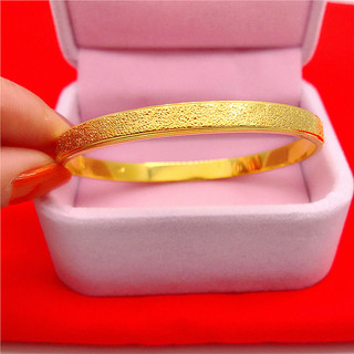 Novo estilo de bronze banhado a ouro areia fosco fivela pulseira 24k cor imitação ouro Euro moeda jóias casamento n