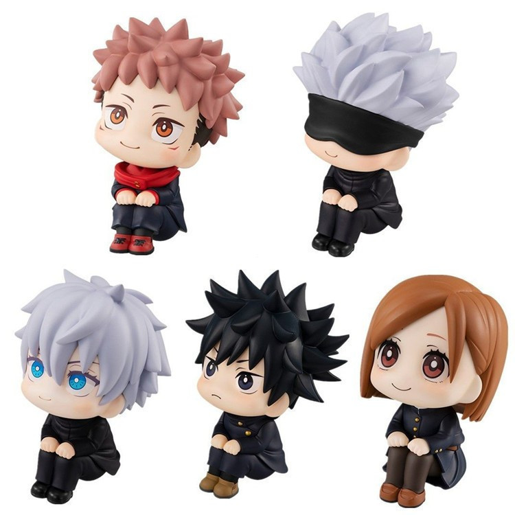 Figura De Ação De Anime Jujutsu Kaisen Yuji Satoru Gojo Modelo De Brinquedo De Decoração em Oferta na Shopee