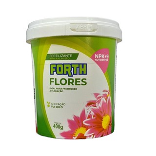 Fertilizante Adubo Forth Flores 400g - Ideal para Floração - Forth em Oferta na Shopee