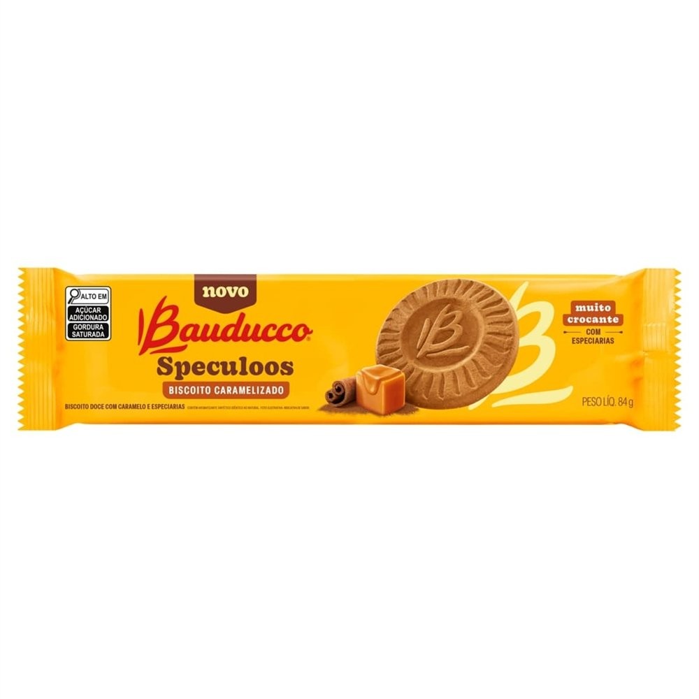 Biscoito Bauducco Speculoos 84g - Embalagem com 48 Unidades em Oferta na Shopee