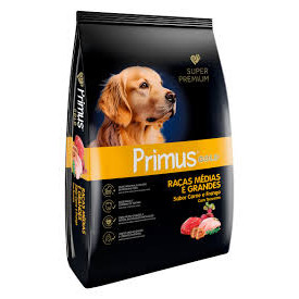Ração para cães Super Premium Primus Gold Sabor torresmo adulto 15 Kg