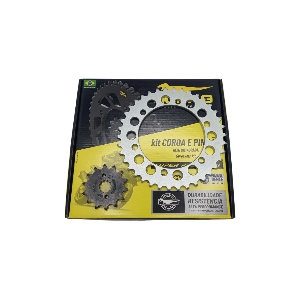 Kit Coroa e Pinhão Honda CBR250R CBR250 2011 2012 2013 2014