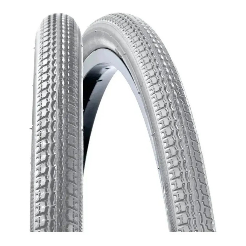 Pneu Cadeira De Rodas Cinza Greenstone Sri-37 Aro 24 X 1.3/8