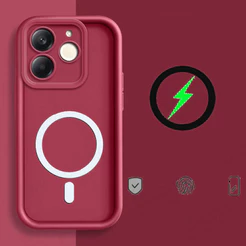 Para OPPO Realme NOTE 70 4G/Nota 70T 4G Capa Macia À Prova De Choque Protetora Com Adesivo De Anel De Ferro Autoadesivo