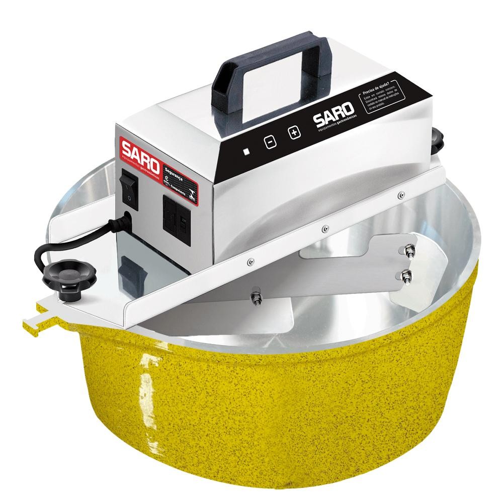 Panela Mexedora de Doces Automático Elétrica 10 Litros SARO PA10RAM Bivolt
