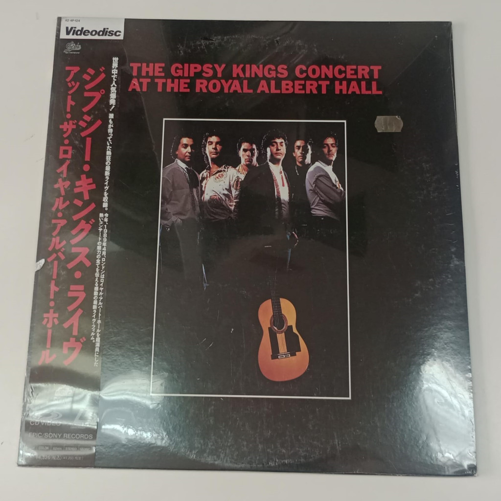 VINIL GIPSY KINGS [LASERDISC] THE GIPSY KINGS CONCERT AT THE ROYAL ALBERT HALL