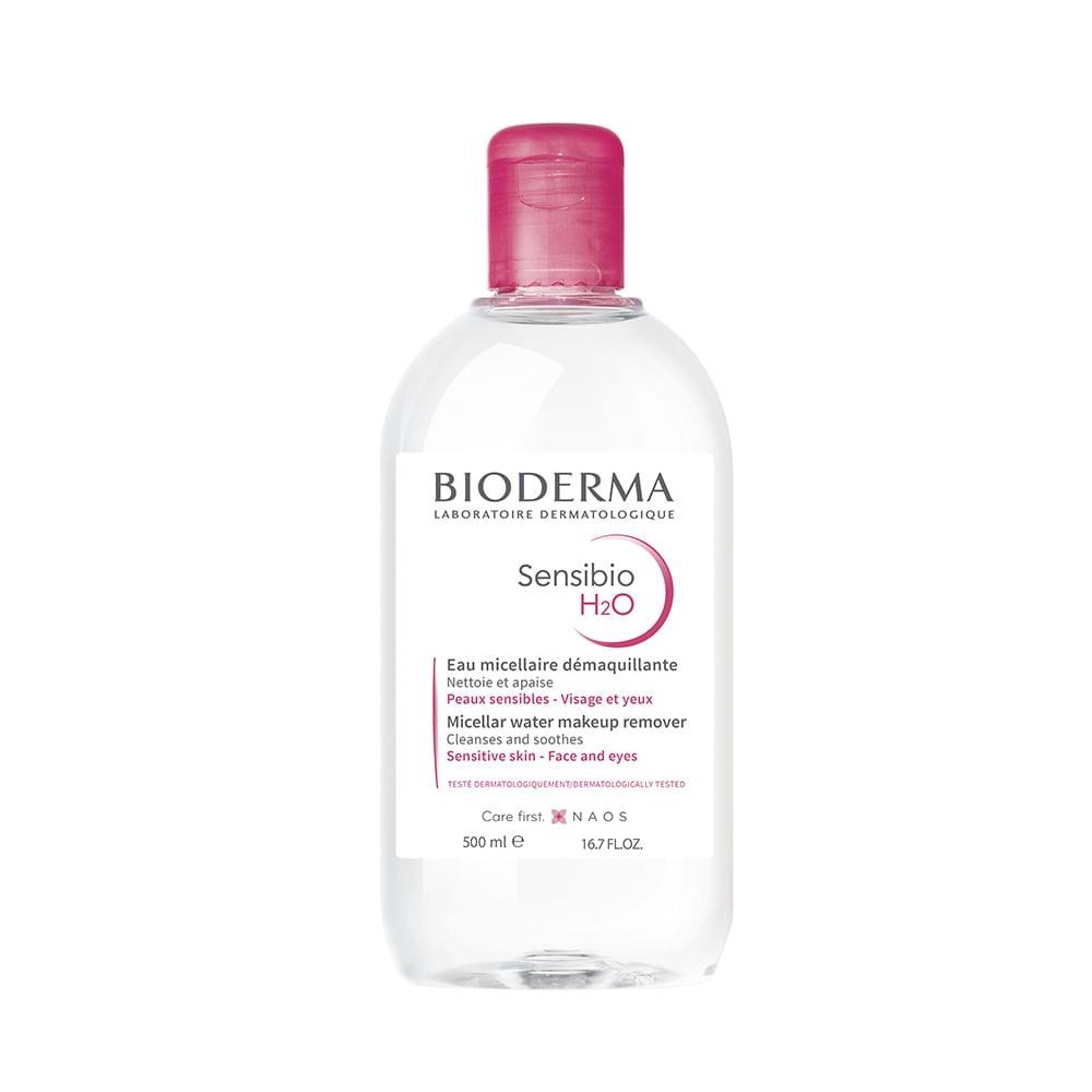 ÁGUA MICELAR CALMANTE BIODERMA SENSIBIO H2O 500ML