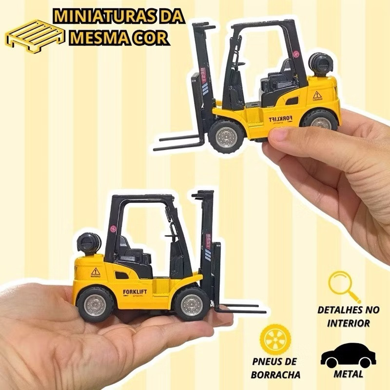 Top toyBrinquedo empilhadeira  Construção de Carro De Menino De Veículos com fricção