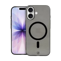 Capa case capinha para iPhone 17 - Crystal Slim Magsafe - NÃO AMARELA - Dark - Gshield