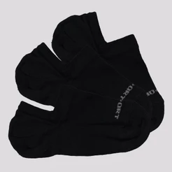 Kit Meia Lupo Sport Sapatilha 3 Pares Preta