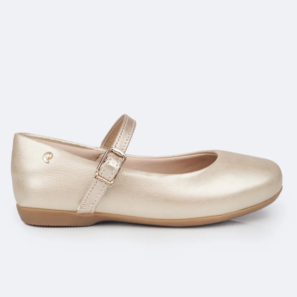 Sapatilha Infantil Pampili Bailarina 188.648 com Fivela Easy