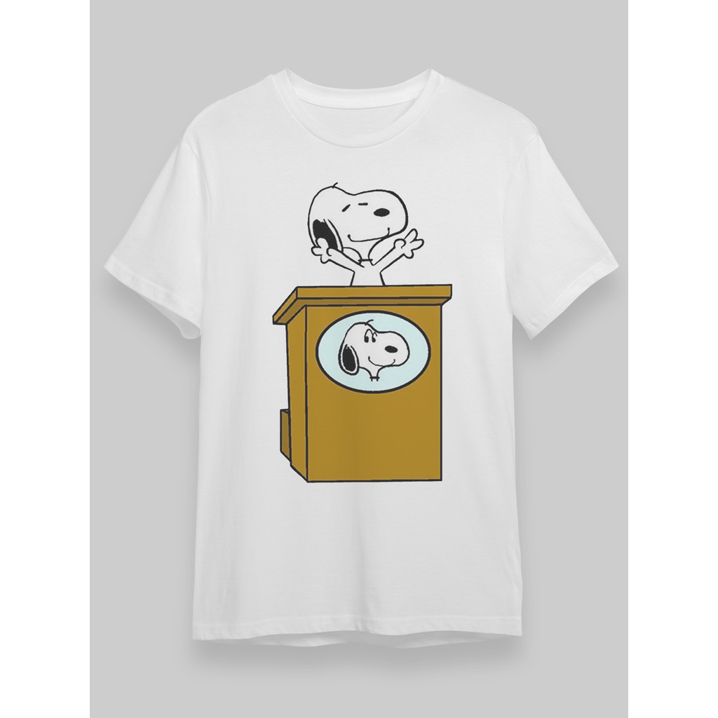 BR.Moonlight Camiseta Masculina Snoopy Pódio Algodão 220g Confortável Única 100% algodão