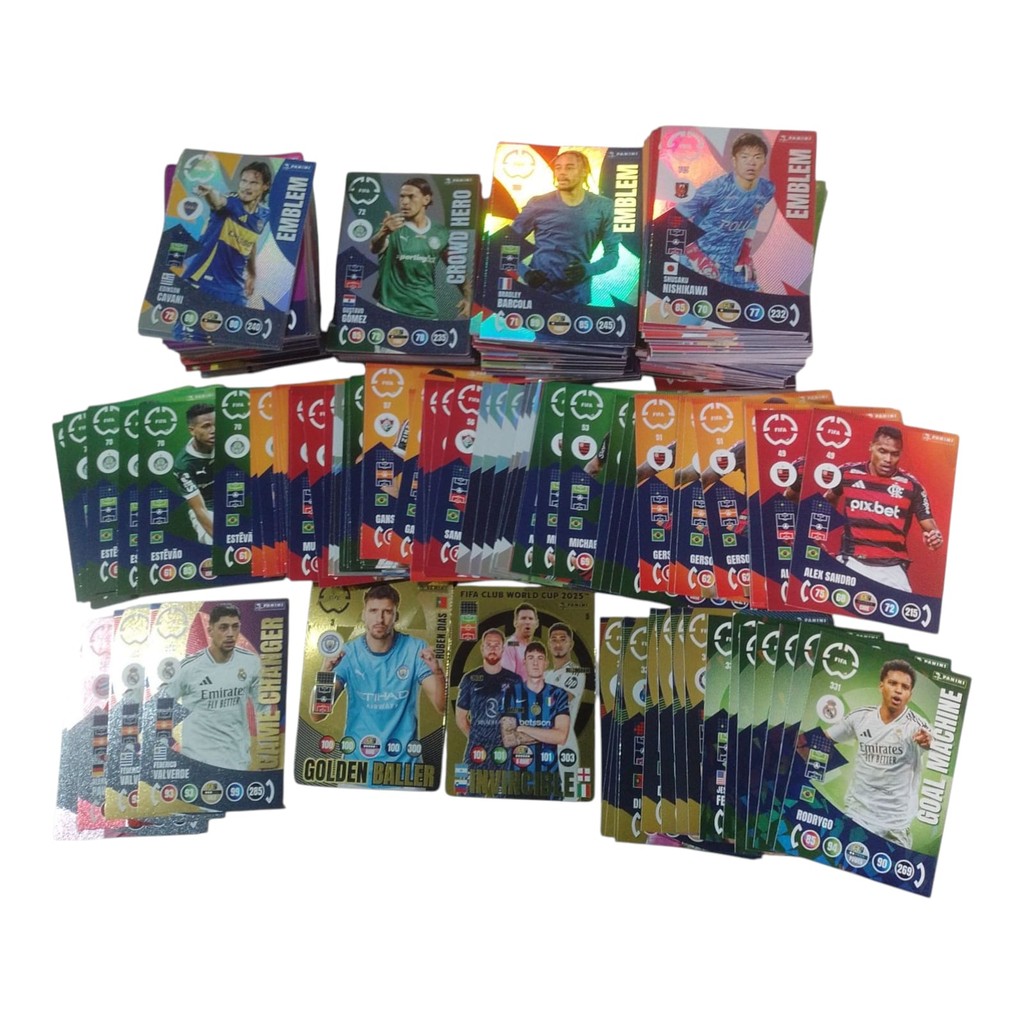 Cards Faltantes Adrenalyn Mundial Clubes 2025 - Panini (Envie sua Lista antes da Compra)