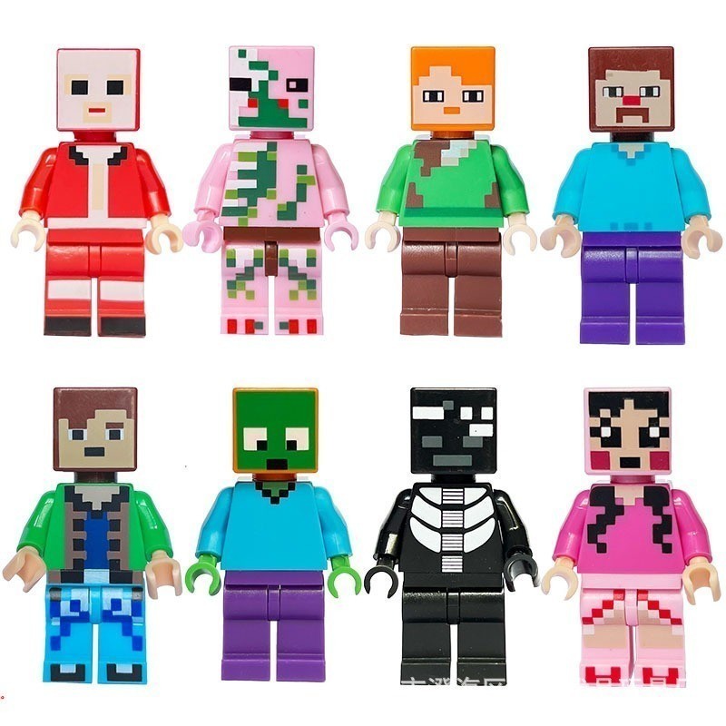 Blocos de construção de bonecos de ação brinquedos infantis