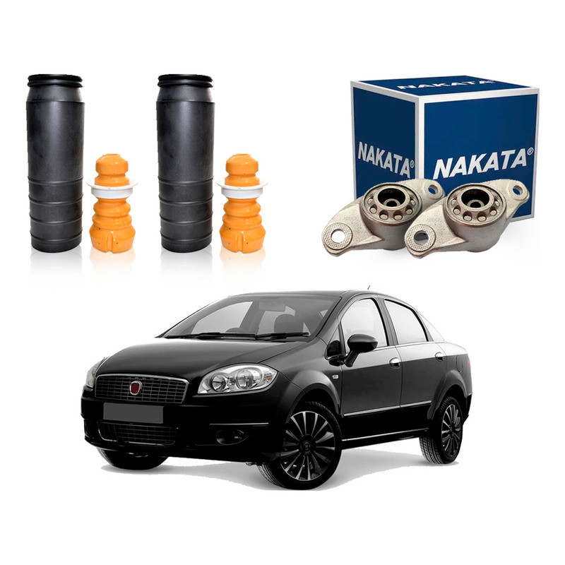 Kit Batente Traseiro Nakata Linea 1.4 2008 A 2012