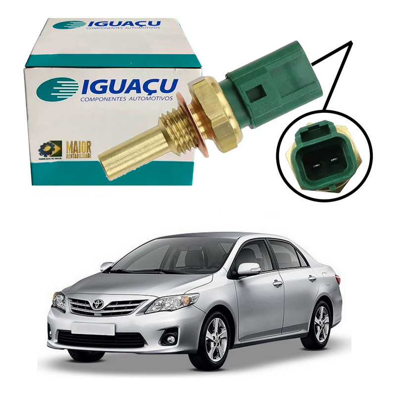 Sensor Temperatura Iguaçu Corolla 1.8 16v 2008 A 2014