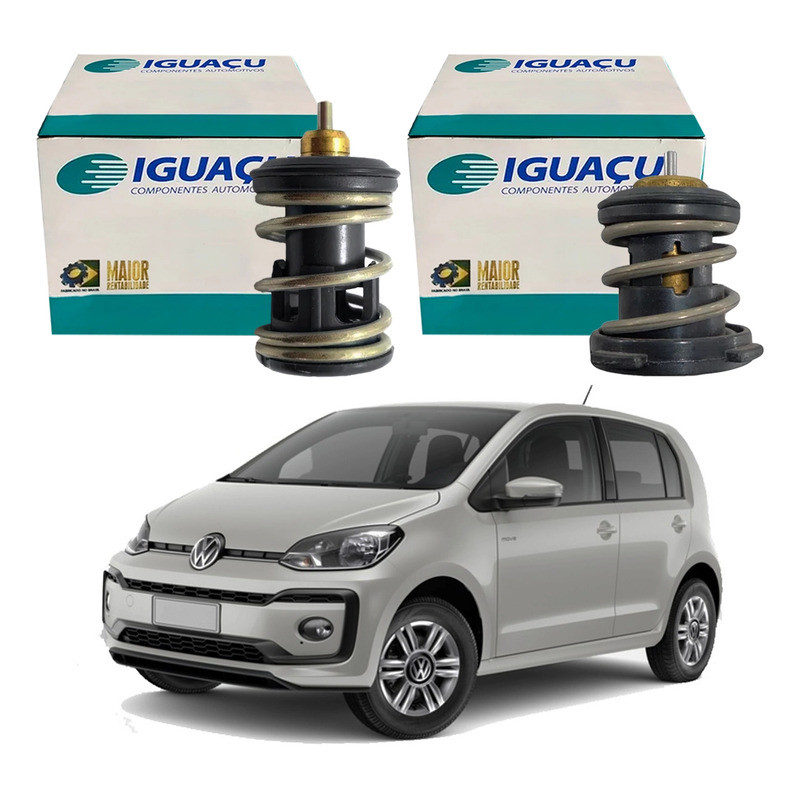 2 Valvula Termostatica Volkswagen Up 1.0 12v Mpi 2014 A 2021 em Oferta na Shopee