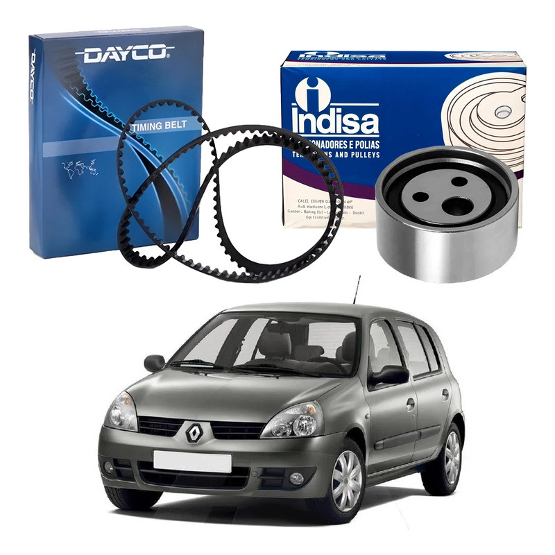 Kit Correia Dentada Tensor Clio 1.0 8v 2003 A 2006 em Oferta na Shopee