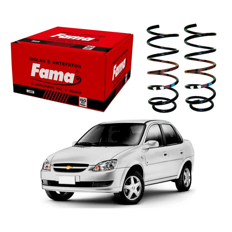 Par Mola Dianteira Corsa Classic 1.0 Com Ar 2010 A 2016