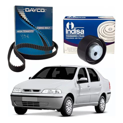 Kit Correia Dentada Tensor Siena 1.3 16v 2000 A 2003