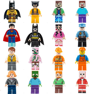 Blocos de construção de bonecos de ação brinquedos infantis em Oferta na Shopee