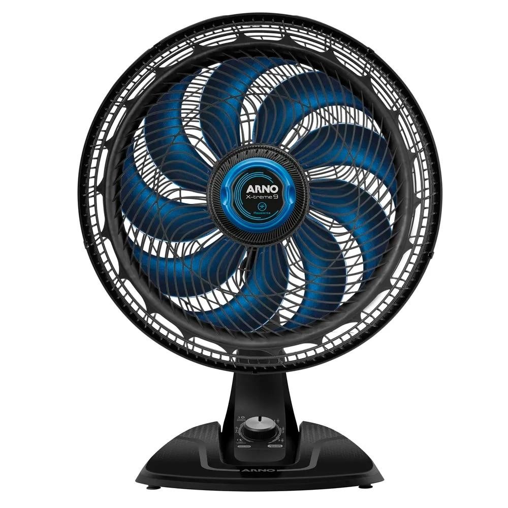 Ventilador Arno VE95 Xtreme Repelente 40cm Preto 220V Proteção Contra Insetos e Silêncio em Oferta na Shopee