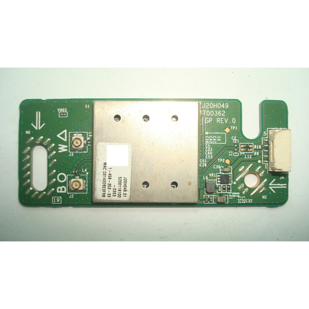 Placa Wi-fi Wireless Original Kdl-32hx755 J20h049 Rev.0
