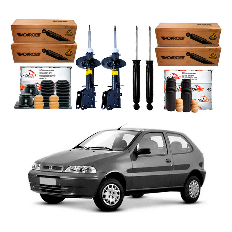 Amortecedor Dianteiro Traseiro Palio 1.0 1.3 2001 A 2003 em Oferta na Shopee