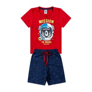 Conjunto Infantil Masculino Missão Em Marte em Oferta na Shopee