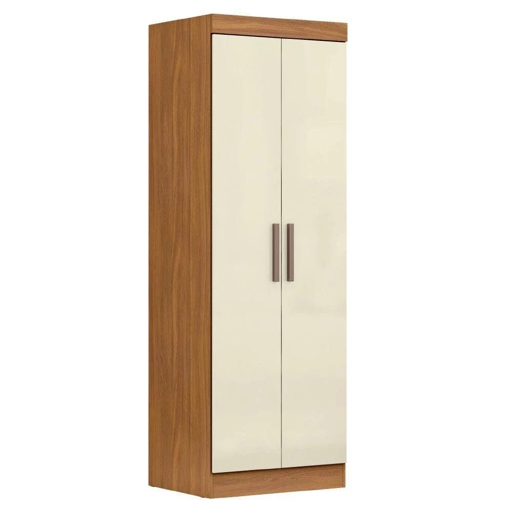 Modulo de Guarda Roupas para Quarto Madrid 2 Portas Maxel em Oferta na Shopee