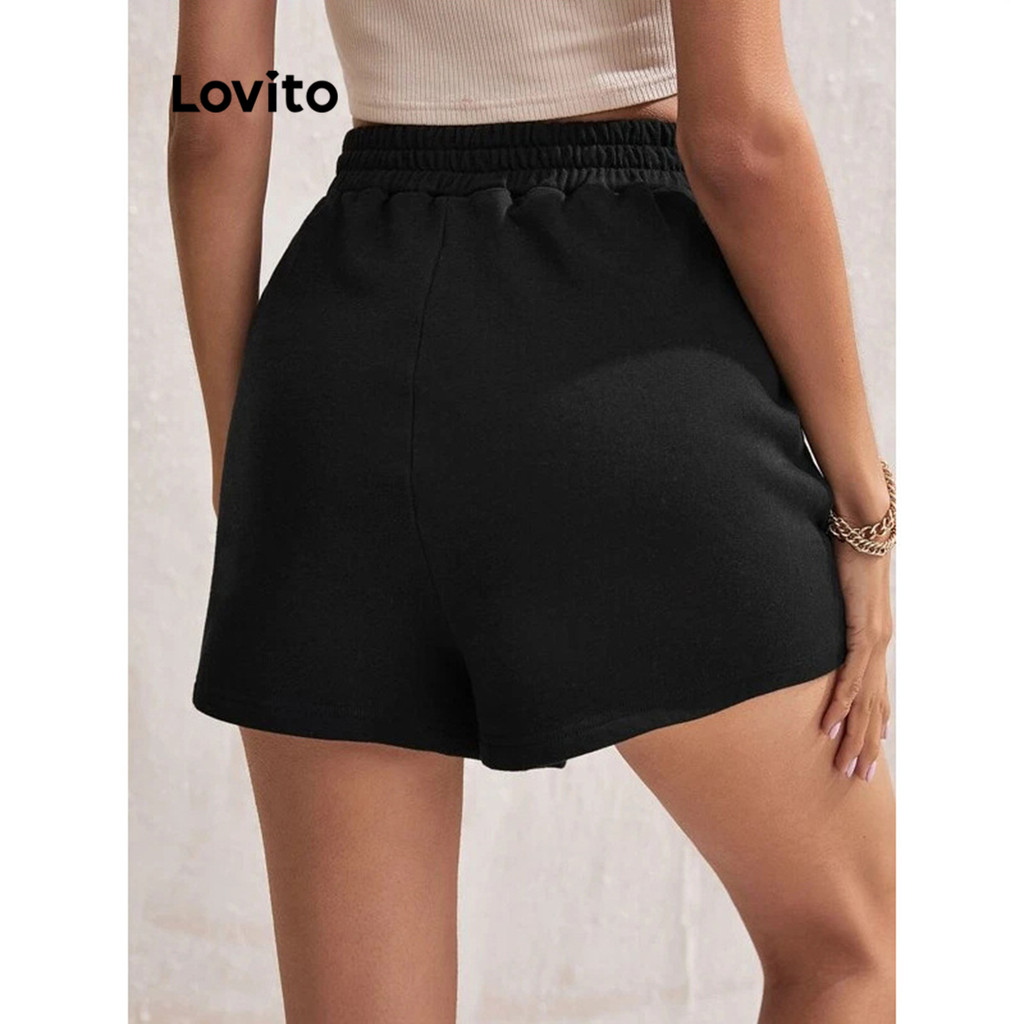 Detalhes do BR Local-Shorts Esportivos Casuais De Cor Sólida-STNS43BX079