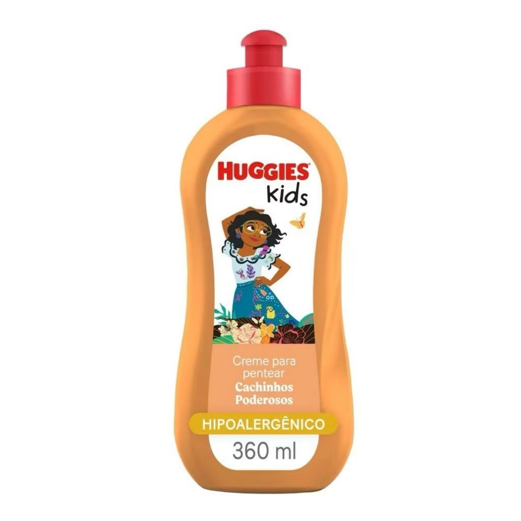 Creme Para Pentear Huggies Kids Cachinhos Poderosos 360ml