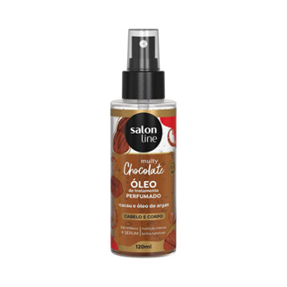 Óleo Perfumado Salon Line Cabelo e Corpo Multy Chocolate 120ml em Oferta na Shopee