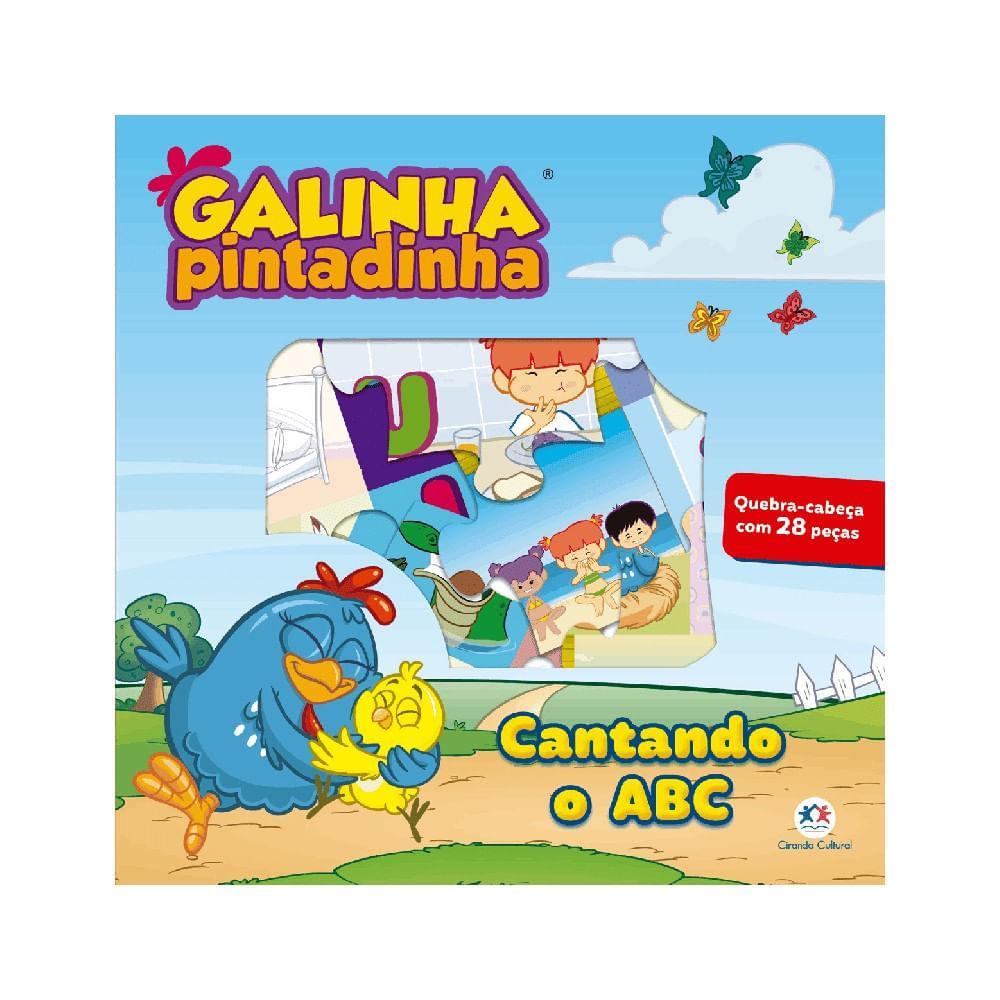Galinha Pintadinha Livro Cantando o ABC - Ciranda Cultural