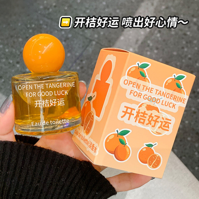 Perfume laranja duradouro fresco perfumado doce luz fragrância estudante de meia-idade mulheres senhoras capa Odor roupa
