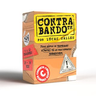Jogo Contrabando por Lucas Salles - Jogo de blefe e negociação, Noite dos Jogos, ideal para amigos, para presentear