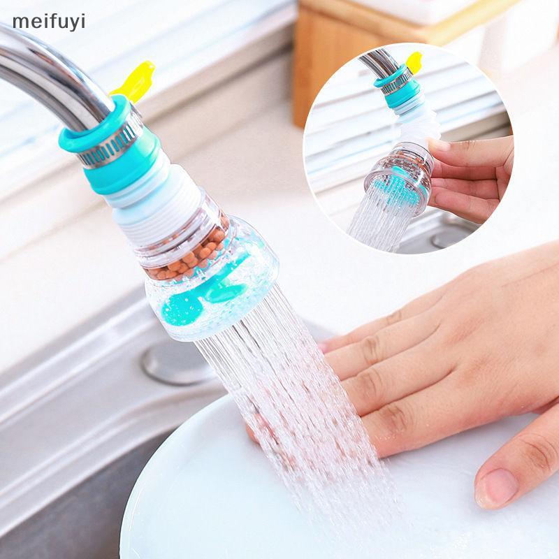 [MF] 360 ° Torneira Rotativa Impulsionador Chuveiro Pia Da Cozinha Extensor Filtro De Água Cabeça Bico Purificador Carbo