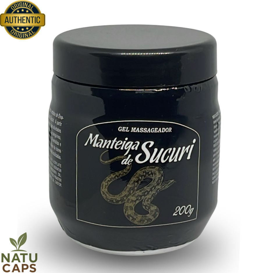 Kit 12 Gel Massageador Manteiga de Sucuri 200g Néctar Cosméticos Original | Envio Rápido