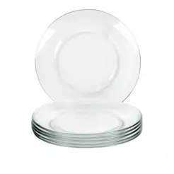 Conjunto de Pratos Sobremesa Duralex Astral 24 peças