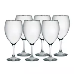 Conjunto de Taças Nadir 600ml Imperatriz Degustação 6 peças