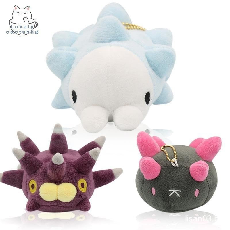 lovelycactushg Kawaii Snom Sea Cartoon Pokémon Boneca De Pelúcia Pyukumuku Ouriço Do Mar Bonito Chaveiro Mochila Pendura