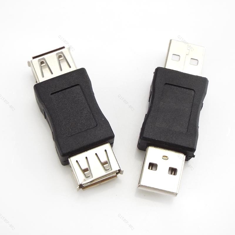 Conector USB Macho Para Micro Conversor 2.0 Tipo A Fêmea Acoplador Adaptador Cabo Extensor PC Portátil BR15B2