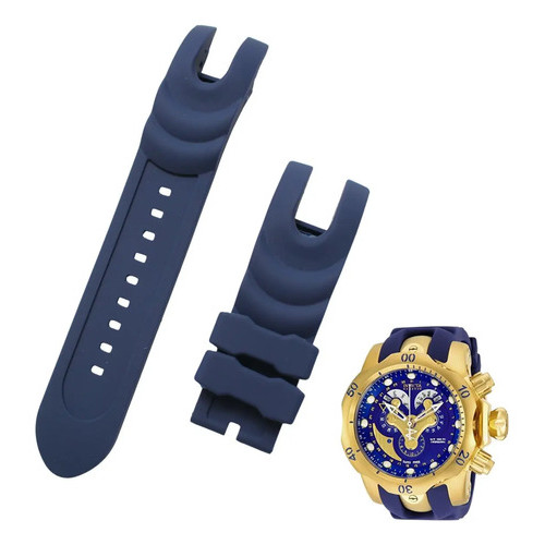 Pulseira Invicta Venom Reserve Azul 16148 16149 Frete Grátis Azul 2.6 Cm