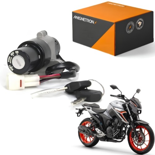 CHAVE IGNIÇÃO MIOLO CONTATO MAGNETRON YAMAHA FAZER 250 FZ25 2018 A 2025