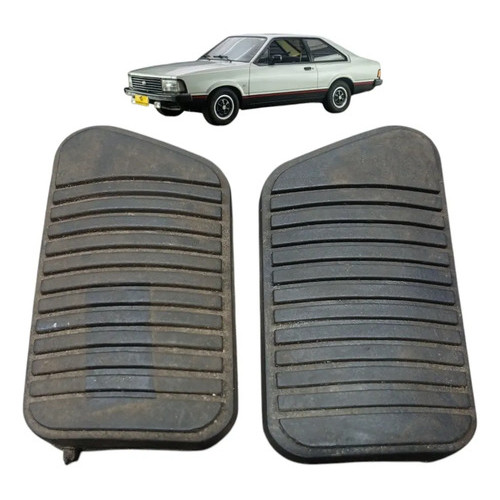 Par Capa Pedal Embreagem Ford Corcel 2 1977 A 1986