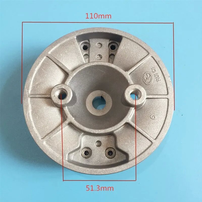 Volante magnético para cortador de grama 40-5/430/44-5, motor magnético, roçadeira, peças de volante para aparador de gr