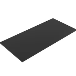 Tampo para Balcão de Cozinha 15cm x 120cm Preto Preto